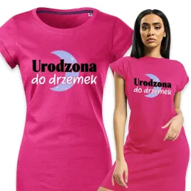 koszula-nocna-sukienka-fuksjowa-wygodna-modna-urodzona-do-drzemek-s
