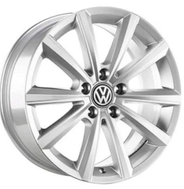 4x NOWE FELGI ALU OE VW TAYRON TIGUAN PASSAT T-ROC GOLF TOURAN ARTEON 7x17