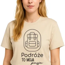 koszulka-t-shirt-migdalowy-damski-wakcyjna-letnia-podroze-to-moja-pasja-m