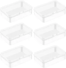 mozeat-lens-6-sztuk-plastikowych-pudelek-z-pokrywka-male-pudelko-do-przechowywania-przezroczyste-mini-puste-pudelka-akcesoria-do-majsterkowania