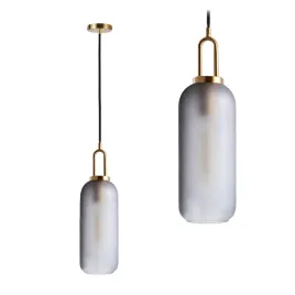 lampa-sufitowa-wiszaca-szklana-mat-tuba-zlota-loft