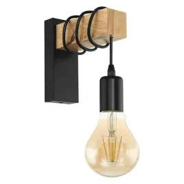 lampa-kinkiet-scienny-metalowy-z-drewnem-loft-line