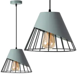 lampa-sufitowa-wiszaca-skandynawska-metal-szara-czarna-loft-toolight