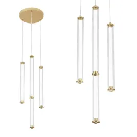 lampa-led-wiszaca-biala-tuba-3-punktowa-zlota-maskownica-elegancka-ozdobna