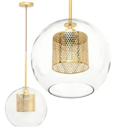lampa-sufitowa-wiszaca-szklana-kula-przezroczsta