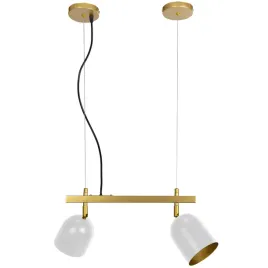 lampa-sufitowa-wiszaca-metalowa-biala-white-gold