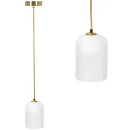 sufitowa-wiszaca-lampa-mleczne-szklo-nowoczesna-zlota-maskownica-gwint-g9