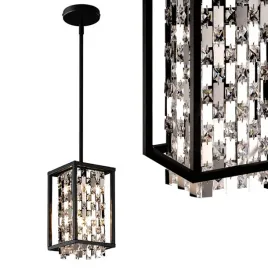lampa-sufitowa-wiszaca-krysztalowa-lustrzana-black