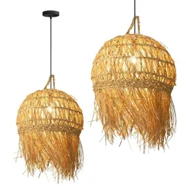 lampa-sufitowa-wiszaca-natrual-boho-trawa-pleciona