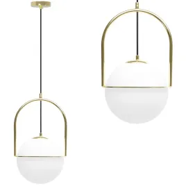 lampa-sufitowa-wiszaca-zlota-biala-kula-mleczna-gold-e27-toolight