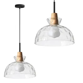 lampa-sufitowa-wiszaca-jednopunktowa-e27-szklana-drewno-boho-retro