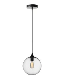 lampa-sufitowa-wiszaca-1-punkt-swiatla-e27-czarna-szklana-kula-20cm