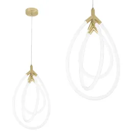 lampa-wiszaca-led-biala-pierscienie-owalna-zlota-ring-designerska-sufitowa
