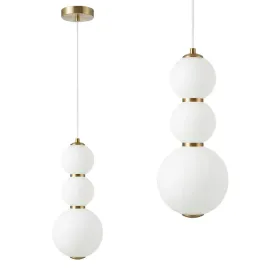 lampa-sufitowa-wiszaca-led-okragla-potrojna-mleczna-biala-kula-zlota-lhj113
