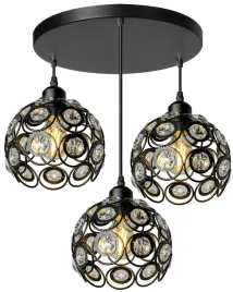 sufitowa-lampa-wiszaca-duza-czarny-krysztal-3-punkty-e27