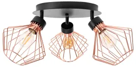 lampa-potrojna-metalowa-loft-plafon-czarna-rose