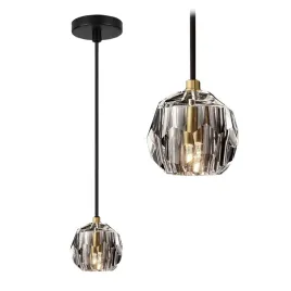 lampa-sufitowa-wiszaca-krysztalowa-zlota-czarna-pojedyncza-glamour-g9