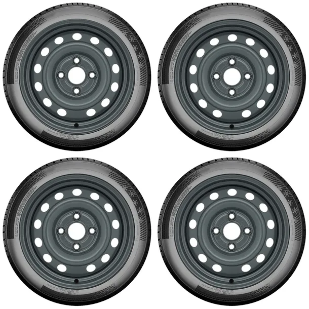 4x Nowe Koła Zimowe DACIA SPRING 165/70R14 Sailun