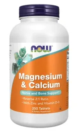 now-foods-magnez-266-z-wapniem-cynkiem-i-witamina-d-250tab