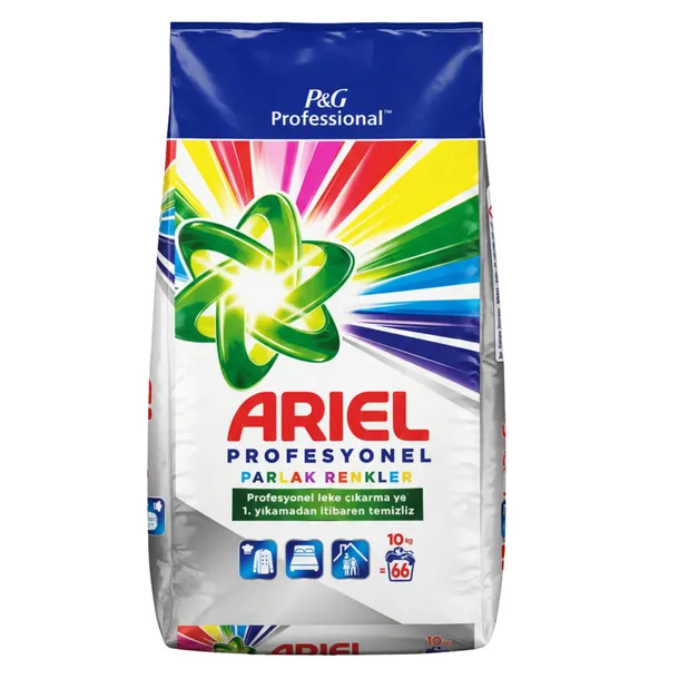 Proszek do Prania Kolorów Ariel Professional Aqua Power Ultra 10 kg