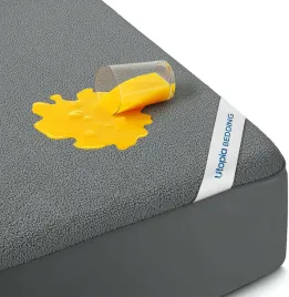 utopia-bedding-waterproof-mattress-protector-king-size-premium-terry-mattress-cover-200-gsm-breathable-fitted-style-with-stretchable-pockets-gray