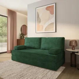 sofa-piankowa-silar-z-funkcja-spania-bezmontazowa-sztruks-zielony