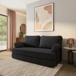 sofa-piankowa-niksi-z-funkcja-spania-bezmontazowa-boucle-baranek-czarny