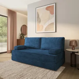 sofa-piankowa-silar-z-funkcja-spania-bezmontazowa-sztruks-niebieski