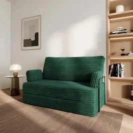 sofa-piankowa-ladia-z-funkcja-spania-bezmontazowa-sztruks-zielona