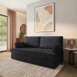 sofa-piankowa-silar-z-funkcja-spania-bezmontazowa-sztruks-czarny