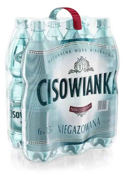 Woda mineralna Cisowianka 1,5L niegazowana 6 szt