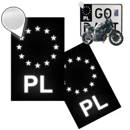 naklejka-odblaskowa-czarny-euroband-na-tablice-rejestracyjna-motor