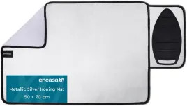 encasa-xo-mata-do-prasowania-metaliczna-srebrna-duza-70-x-50-cm-z-wysciolka-piankowa-5-mm-i-silikonowa-podporka-do-prasowania-na-blacie-lub