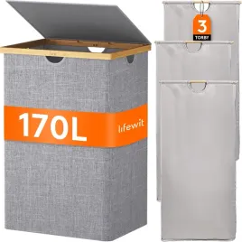 kosz-na-pranie-170-l-3-komorowy-skladany-z-bambusowa-rama-pokrywa