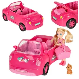 zestaw-dla-dziewczynki-samochod-auto-lalka-z-pieskiem-kabriolet-rozowy-4