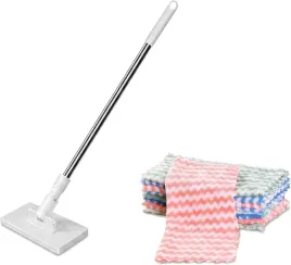 mop-z-systemem-dociskowym-zaciskowym-mop-do-mycia-z-5-wielokrotnego-uzytku-sciereczkami-z-mikrofibry-bez-prania-zdejmowana-sciereczka-z-zaciskiem