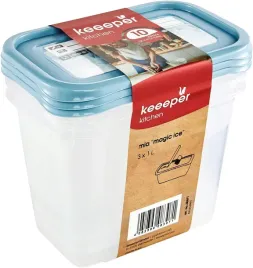keeeper-tiefkuhldosenset-3-teilig-wiederbeschreibbarer-deckel-3-x-1-l-155-x-105-x-115-cm-mia-magic-ice-nordic-blue