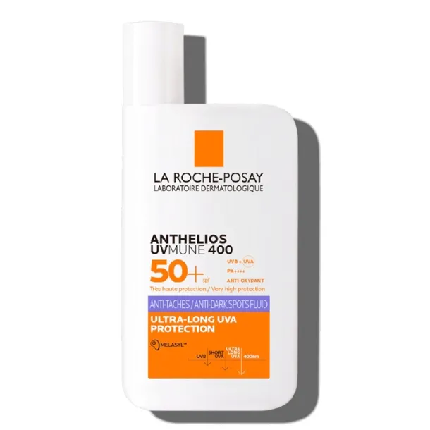 La Roche-Posay Anthelios Niewidzialny Fluid Przeciw Przebarwieniom SPF50+
