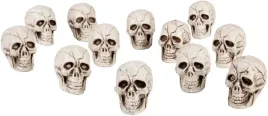 boland-74390-zestaw-czaszek-12-sztuk-rozmiar-4-x-3-cm-dekoracja-szkielet-dekoracja-na-halloween-imprez-tematyczn-i-karnawab