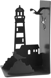 podporka-do-ksiazek-balvi-lighthouse-czarna-2-sztuki-metal