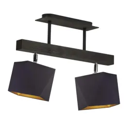 lampa-sufitowa-plafon-czarna-zlota-drewniana-regulowana-led-e27-abazur