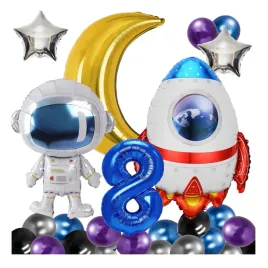 balony-na-urodziny-8-lat-kosmos-rakieta-astronauta