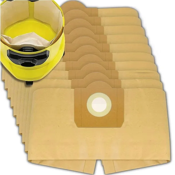 10x WORKI DO ODKURZACZA KARCHER WD3 200 MV3 GRUBSZE WZMOCNIONE