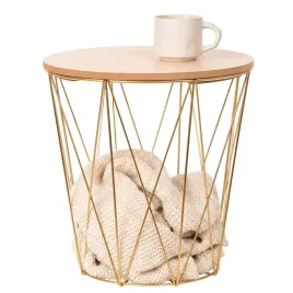 stolik-kawowy-okragly-maly-29x29-cm-druciany-drewniany-blat-dab-sonoma