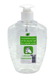 Zdjęcie produktu Antybakteryjny Żel do Mycia Rąk bez użycia wody 500ml BARLON