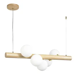 lampa-wiszaca-sufitowa-toolight-drewniana-zlota-z-bialymi-kloszami-5x-kula