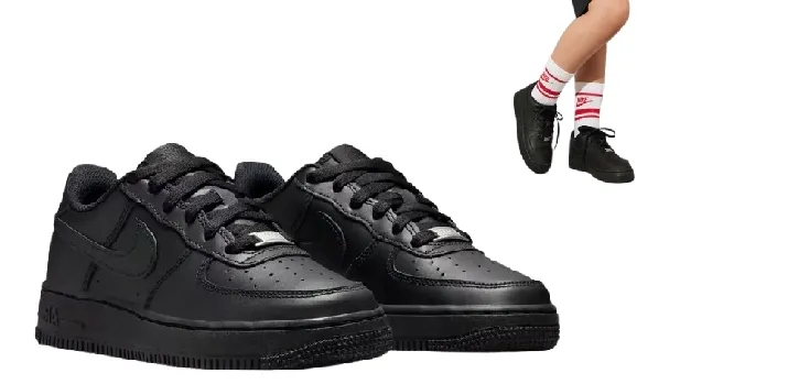 Nike Air Force 1 LE FV5951-001 czarne buty młodzieżowe r.35