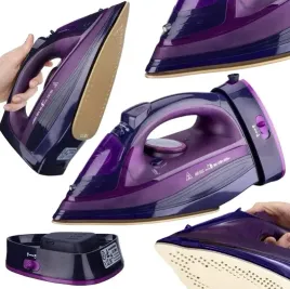 zelazko-bezprzewodowe-parowe-do-prasowania-ceramiczne-fioletowe-2400w