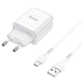 ladowarka-sieciowa-do-telefonu-micro-usb-hoco-2-1a-biale-kabel-1m