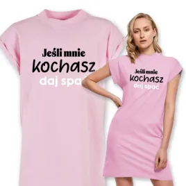 koszula-nocna-sukienka-rozowa-wygodna-jesli-mnie-kochasz-daj-spac-s